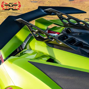 Bán Buôn Cho Lambor Revuelto Khô Carbon Phía Trước Bumper Lip Side Váy Phía Sau Khuếch Tán Spoiler Thân Cây Cánh Phía Sau Bìa DK Cơ Thể Kit - Product Image 2