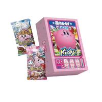 Mignon Anime Kirby Collection carte éternelle starlight rose poupées famille fête conseil bataille jeu cartes à jouer jouet pour cadeau d'anniversaire