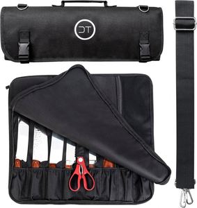 Échantillon gratuit : Sac de transport portable pour couteaux de chef, en EVA durable, pour protéger les couteaux, idéal pour la cuisine à domicile et les outils de cuisson. - Product Image 4