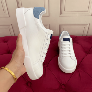 Nouvelles tendances mode 2026 Dolces pour hommes et femmes, empeigne imprimée, maille tissée plate, chaussures décontractées pour le quotidien, style Gabbna - Product Image 2