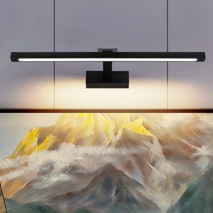 Luces de tocador LED 3CCT accesorio de iluminación de baño sobre espejo lámpara de decoración de pared Temperatura de tres colores lámparas modernas sobre imagen - Product Image 3