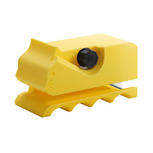 <b>Cat</b> <b>Scratching</b> <b>Board</b> Cutter Cardboard Cutter 0.35 Mm Blade Straight Edge Handheld 3D Printed Yellow Model - Product Image 1