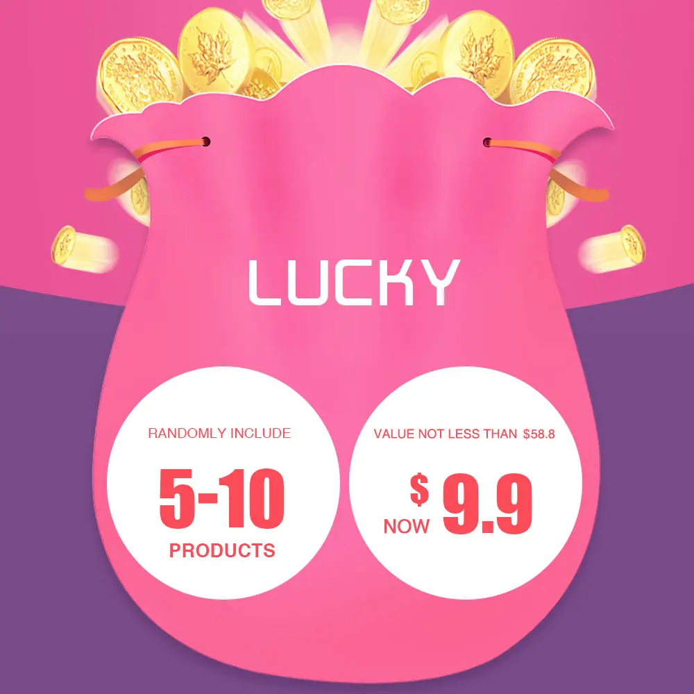 Big Discount Lucky Bag Blind Box CZ Halskette Ring Zirkonia 925 Sterling Silber Gold platte Schmuck für Frauen oder Männer