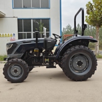 Tracteur agricole compact 4x4 de 40 CV à 50 CV avec moteur Euro 5 pour la culture en verger, sur rizière et petites exploitations