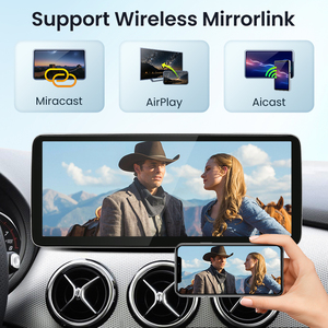 HFmidia 2026 ระบบลินุกซ์ใหม่ 10.25 นิ้ว หน้าจอบาง สำหรับรถยนต์เมอร์เซเดสเบนซ์ W176 C117 X156 CLA GLA เครื่องเล่นวิดีโอในรถยนต์ CarPlay อัตโนมัติ - Product Image 6