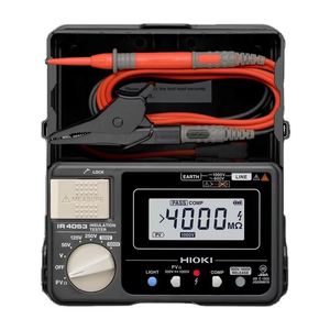 Medidor de Aislamiento Hioki IR4053, Mide la Resistencia de Paneles Fotovoltaicos con 5 Rangos de Medición, Voltaje de Prueba de 1 KV (Precisión de 0.01% + 1) - Product Image 2
