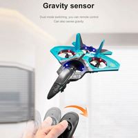 Nuevo Avión de Combate 2.4G V17, Modelo de Espuma EPP, Juguete de Avión, Planeador Volador, Control Remoto, Aviones Acrobáticos RC