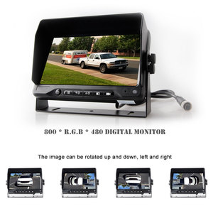 Écran LCD 7 pouces pour véhicule, <span class=keywords><strong>remorque</strong></span> pour Bus, camion, couleur, automobile - Product Image 2