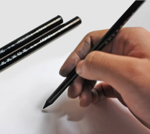 Maries Crayon professionnel en bois complet pour <span class=keywords><strong>dessin</strong></span> au <span class=keywords><strong>fusain</strong></span>, croquis peint à la <span class=keywords><strong>main</strong></span>, stylo au <span class=keywords><strong>fusain</strong></span> doux pour fournitures d'art - Product Image 2
