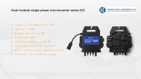 Kit Solar Fotovoltaico para Balcón con Certificación del Reino Unido, Montaje en Techo, Panel Solar de 800W para Uso Doméstico, Microinversor, Conexión Plug and Play, Monitoreo por Aplicación