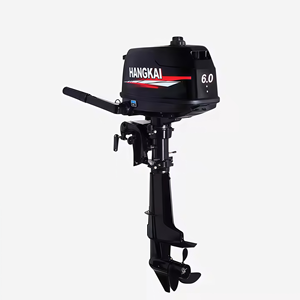 Moteurs hors-bord Hangkai 6 CV 2 temps à arbre court et long pour bateaux de pêche, bateaux pneumatiques et kayaks - En promotion - Product Image 2