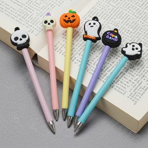 Embouts de crayons personnalisés de haute qualité sur le thème d'Halloween pour les étudiants, fournitures scolaires, cadeaux promotionnels d'entreprise - Product Image 1