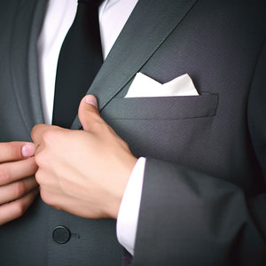 <strong>Men's</strong> 100% Soft Cotton <strong>Handkerchiefs</strong> <strong>White</strong> Pocket Squares For <strong>Men</strong> <strong>Handkerchiefs</strong> For <strong>Men</strong> Custom Logo <strong>White</strong> <strong>Handkerchief</strong> - Product Image 6