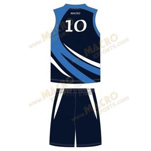 Uniforme de basket-ball unisexe à impression numérique personnalisée Concevez votre propre style avec manches courtes pour adultes - Product Image 2