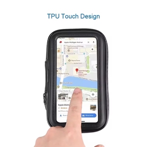 Nuovo Design Supporto Impermeabile in <span class=keywords><strong>Plastica</strong></span> per Telefono da Specchietto Retrovisore, Supporto per Navigazione per Bici Elettrica e Moto - Product Image 4