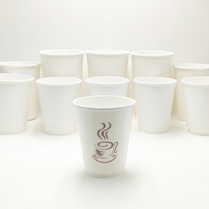 China fabricante bom preço personalizado descartável preto para ir copos de café papel - Product Image 5