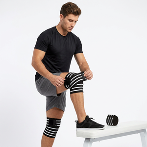 SAAR INDUSTRIES Genouillère Unisexe Personnalisable en Caoutchouc Naturel et PVC, Robuste, Respirante, Protection Avancée pour le Fitness - Product Image 1