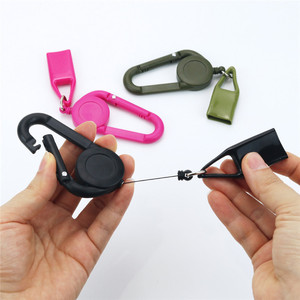 <b>Lighter</b> Smoking Accessories Portable Premium Retractable <b>Lighter</b> Holder Clip KeyChain - Product Image 6