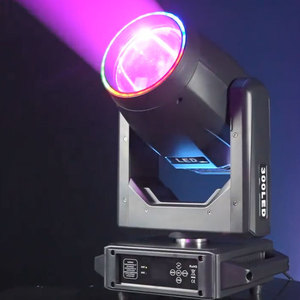 Faro LED a testa mobile da 300W IP33 con controllo DMX512, Pan/Tilt 540/270, Prisma a <span class=keywords><strong>8</strong></span>/16 facce, Luce diurna 6000K, 14 Gobo, 11 ruote colore - Product Image 4