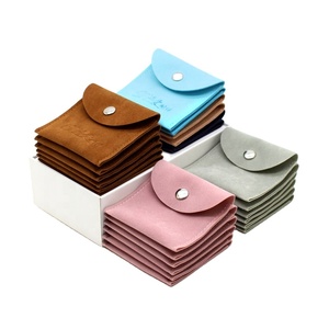 Vente en gros de sacs en velours personnalisés de différentes couleurs, pochettes pour bijoux, emballage pour sacs à bijoux - Product Image 1