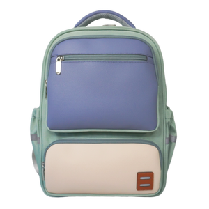 OEM/ODM sortie d'usine filles fermeture éclair étanche protection de la colonne vertébrale menthe vert Oxford école <span class=keywords><strong>sac</strong></span> <span class=keywords><strong>à</strong></span> <span class=keywords><strong>dos</strong></span> étudiant plusieurs poches - Product Image 1