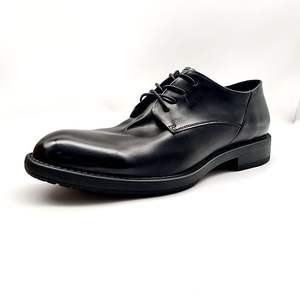 Zapatos de Vestir Formales Clásicos Modernos para Hombre, con Cordones, Transpirables, Ligeros, de Cuero Genuino, con Punta Cuadrada, Novedades para Primavera Verano - Product Image 4