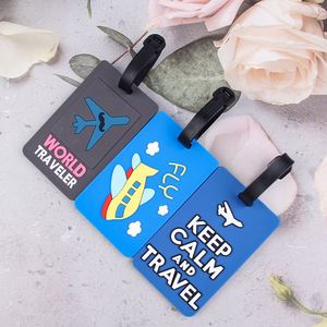 Cheap Fashionable Cartoon Pattern Printed <b>Name</b> <b>Tag</b> Waterproof Lightweight Boarding Pass Cute PVC Luggage <b>Tag</b> - Product Image 3