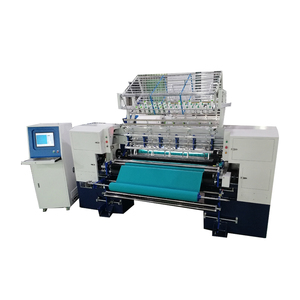 Produits innovants, 1100 tr/min, matelassage haute vitesse, fabrication chinoise, machine à matelasser multi-aiguilles à 3 rangées pour matelas - Product Image 1
