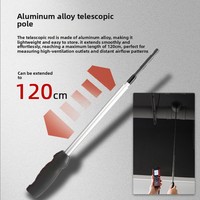 Anémomètre à fil chauffant Uni-T UT362H, instrument numérique de haute précision de type séparé, mesure de la vitesse du vent, du volume d'air et de la température de l'air