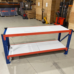 China Factory Promotion 2000*600*900mm Warehouse Medium Duty Adjustable Work <strong>Bench</strong> Selective Pallet Stacking Racks &amp; <strong>Shelves</strong> - Product Image 3