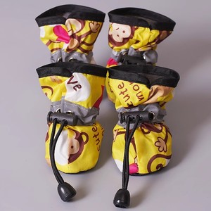 Zapatos de verano para perros pequeños, antideslizantes, impermeables, con diseño de animales de dibujos animados, cubrepatas para mascotas, para Teddy, Bichón, Pomerania - Product Image 3