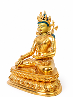 Statue de Bouddha Acala antique, sculptée à la main, en laiton plaqué or, sculpture bouddhiste tibétaine, thème ange, pour la décoration de la maison, du jardin ou de l'autel