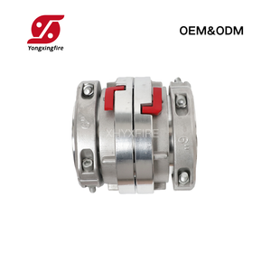 Novo Design de Conector Rápido de Alumínio 2-14 polegadas, Acoplamento Autotravante <span class=keywords><strong>Storz</strong></span> para Mangueira de Incêndio, Acoplamento Rosqueado <span class=keywords><strong>Storz</strong></span> para Combate a Incêndios - Product Image 3