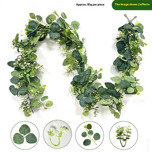 Bạch đàn mô phỏng tiền lá nho giả hoa mây quấn quanh phòng khách để chặn cây trang trí - Product Image 6