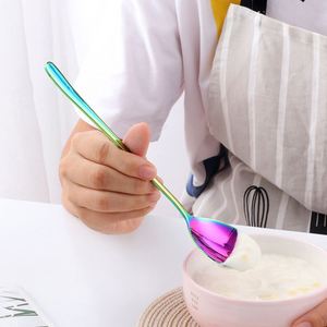 Tableware Watermelon Long Handle <b>Spoon</b> 304 Stainless Steel Korean <b>Spoon</b> Creative Cute <b>Spoon</b> for Household - Product Image 4