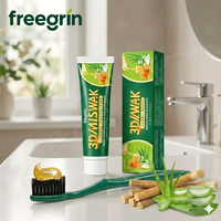 Lot de 4/6 Freegrin Miswak Dentifrice au Miel Formule Naturelle à Base de Plantes avec Extrait de Miel Pur pour Blanchir les Dents et Soigner les Gencives