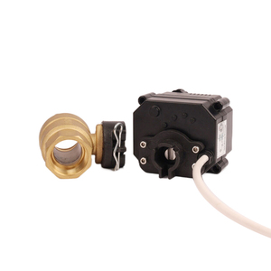 Petit actionneur de contrôle de l'eau vanne à boisseau sphérique rotative en laiton à moteur électrique miniature intelligente à 2 voies Installation rapide OEM - Product Image 6