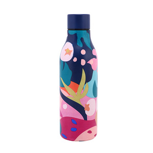 Thiết kế hình học Cola phích thể thao ngoài trời bằng thép không gỉ thể thao chai nước - Product Image 2