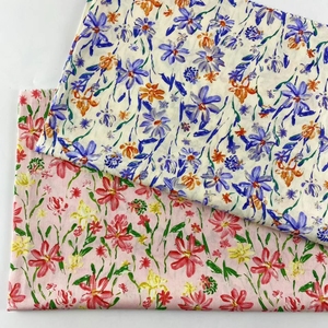 Tissu imprimé 100% coton avec impression rotative pour tissu de robe, tissu en coton léger tissé pour chemise, vêtements - Product Image 3