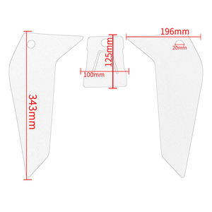 Autocollants pour accessoires de moto, disque de protection pour réservoir d'essence, carburant, réservoir, pour <span class=keywords><strong>Honda</strong></span> CRF1100L, afrique <span class=keywords><strong>Twin</strong></span> 2020, <span class=keywords><strong>2021</strong></span>, 2022, 2 pièces - Product Image 6