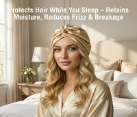 Bonnet en soie 16/19/22 Momme pour dormir, qualité 6A, luxe, 100% soie de mûrier, bonnet de nuit en soie pour femmes avec certification OEKO-TEX