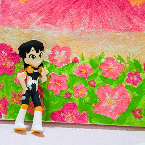 カスタマイズされたPVCブラインドボックスハンドメイド3Dモデル漫画キャラクターアーティキュレートPVCアクションフィギュア人形プラスチックオフィス玩具 - Product Image 4