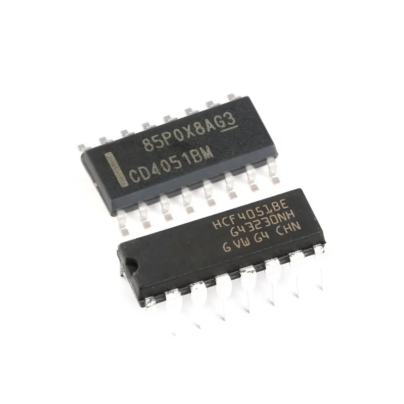 Original authentic CD4051BE CD4051BM96 CD4051BPWR logic chip analog multiplexer