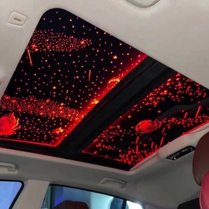 2024 mới Xe Cửa sổ trời bảo vệ phim đầy sao bầu trời phiên bản chống cháy nổ mô hình tùy chỉnh - Product Image 3