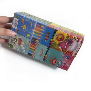 Cheap Promotion 6pcs Different Colors Hexagonal Shape Custom 3.5 Inch <b>Small</b> Colored Pencils Set - Product Image 6