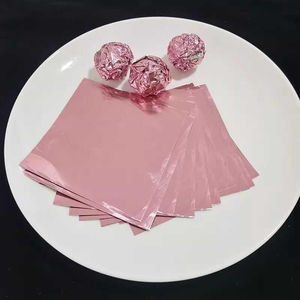 Chocolade voedselveilige verpakkingen vierkante kleurrijke chocolade reep verpakkingen aluminiumfolie verpakkingen papier voor snoepjes - Product Image 2