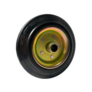 8-Zoll Eisenkern Vollgummi-Räder, Große Outdoor-Mülleimer-Rollen, 660L Mobile Mülltonnen-Räder - Product Image 2
