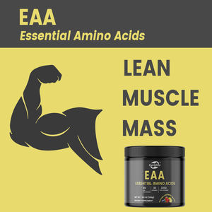 مسحوق الأحماض الأمينية الأساسية EAA بعلامة تجارية خاصة، مكملات غذائية للتمارين قبل وبعد التدريب والتعافي - Product Image 4