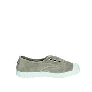 Chaussures en toile à enfiler pour enfants, grises, taille 36, style tendance et plat - Product Image 4