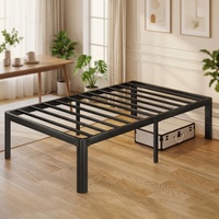 Lit pliant en métal réglable au design moderne (sur roulettes) pour chambre à coucher, dortoir, hôpital, bureau, hôtel, école, appartement, atelier